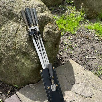 Набір шампурів у чохлі Хижак Lux-10-1