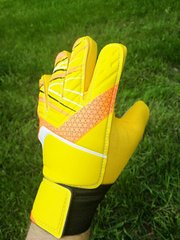 Вратарские перчатки детские Latex Foam , Желтый, 5