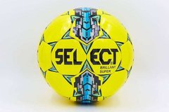 Мяч футзальный №4 SELECT BRILLANT SUPER желтый