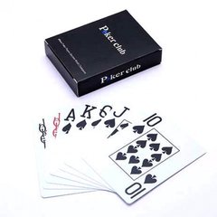 Пластиковые карты Poker Club Jumbo. Покерные игральные карты
