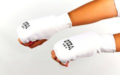 Накладки (перчатки) для каратэ VELO (PL, хлопок, эластан, р-рL, белый)